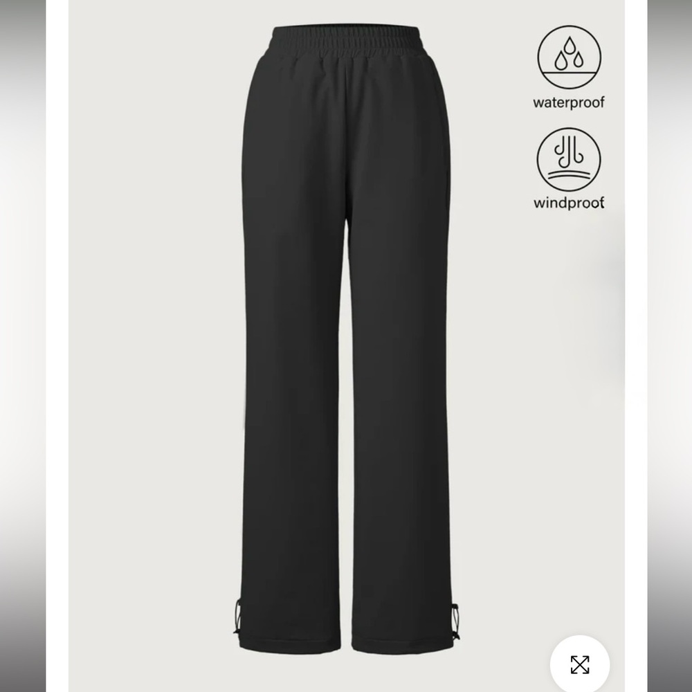 OGL FLEECE LINED BLACK PANTS